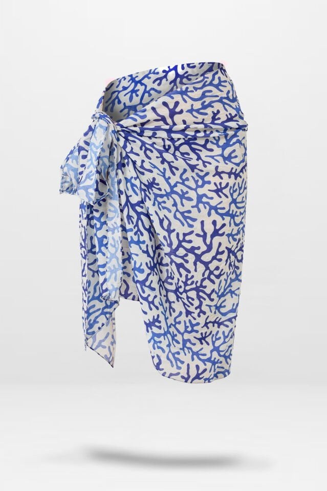 Bağlamalı Pareo 70x140 cm Mercan